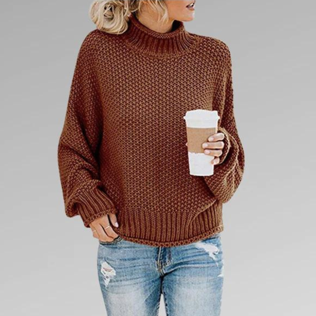 Anna™ | Knitted turtleneck sweater